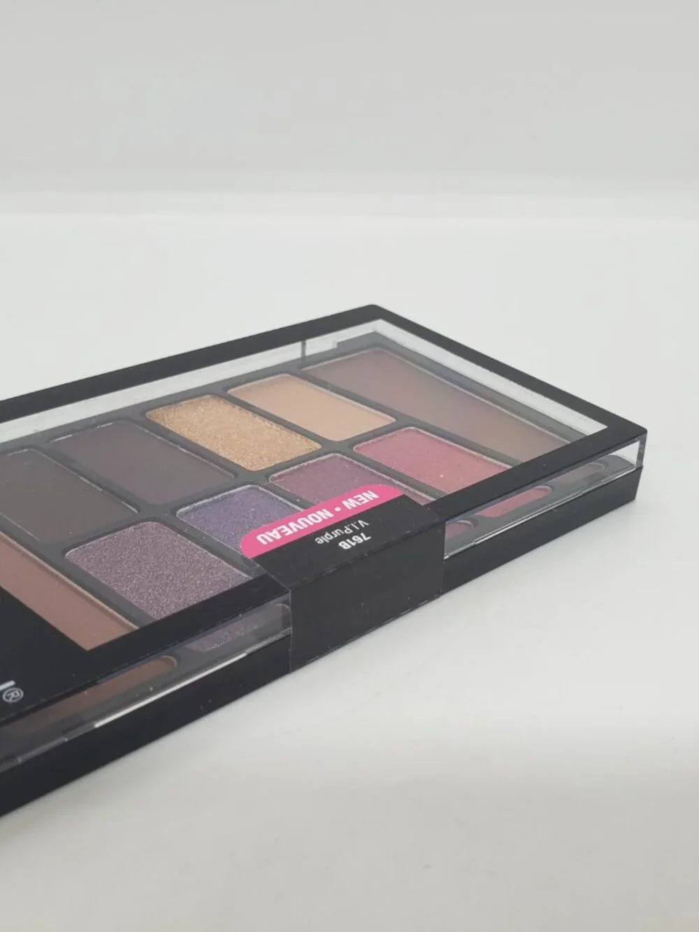 Wet N Wild Eyeshadow Palette V.I.Purple 761B Day and Night Colors 10 Pan Purple